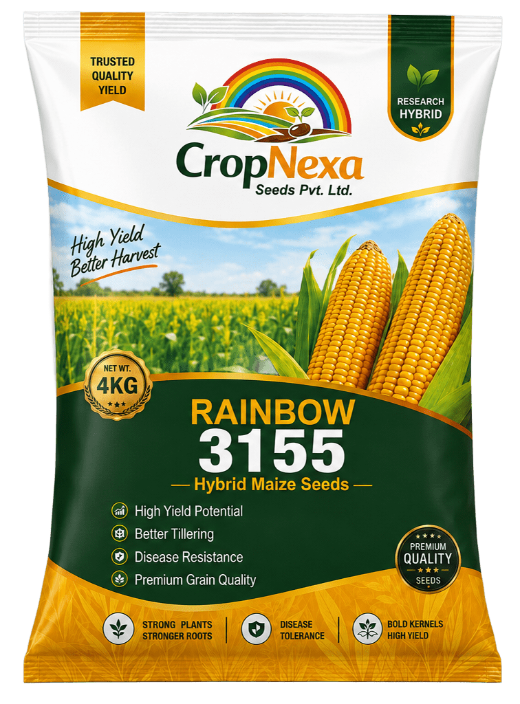 Crop Nexa Rainbow maize seed packaging